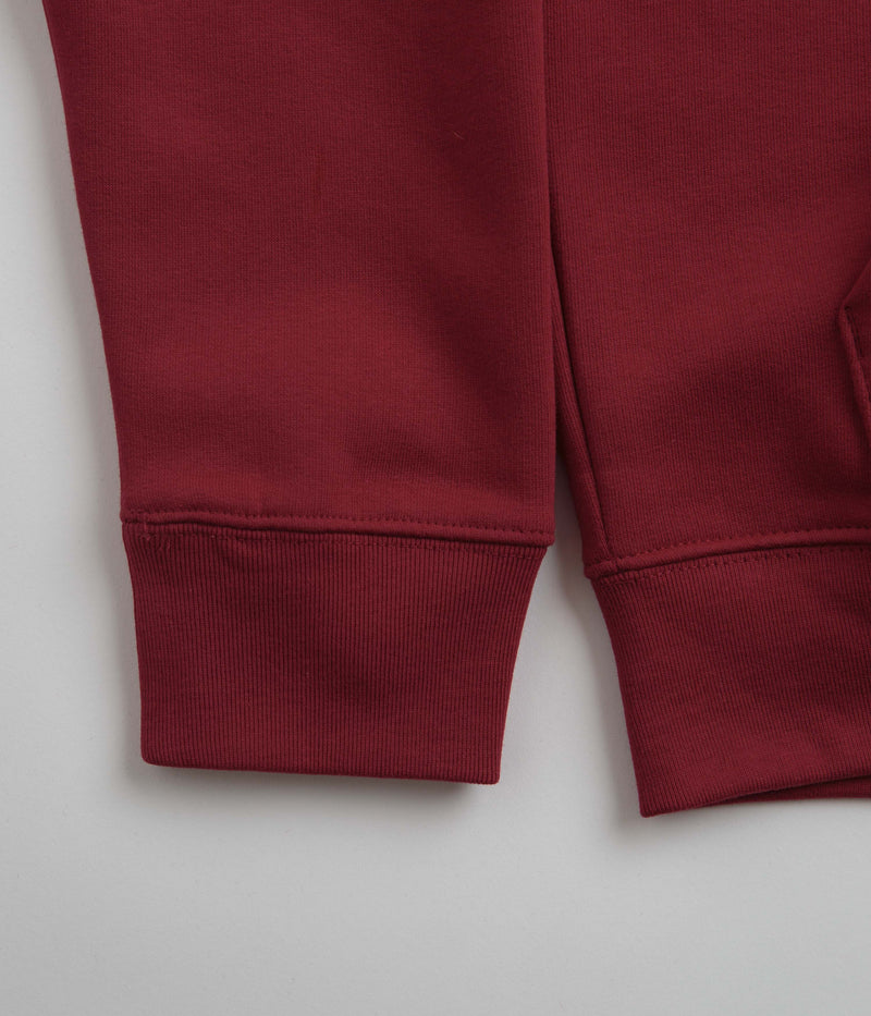 Poetic Collective Cloud Hoodie in Burgundy