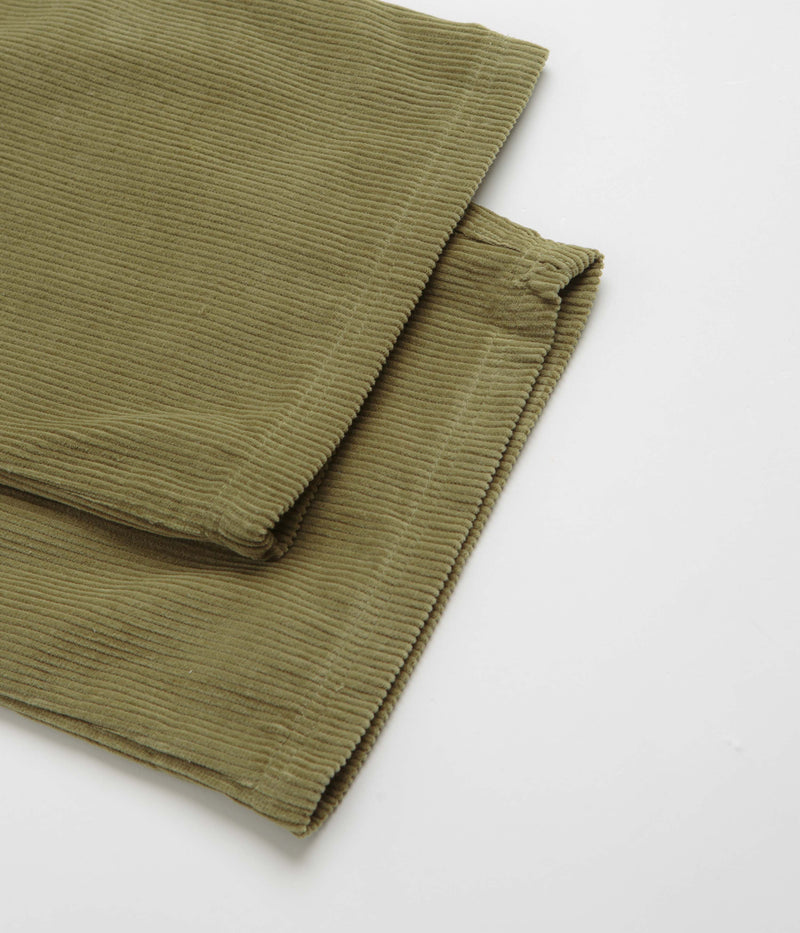 Poetic Collective Corduroy Sculptor Pants in Olive Green
