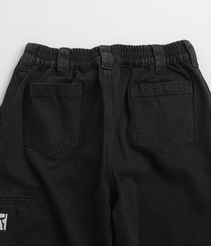 Poetic Collective Denim Balloon Pants in Black