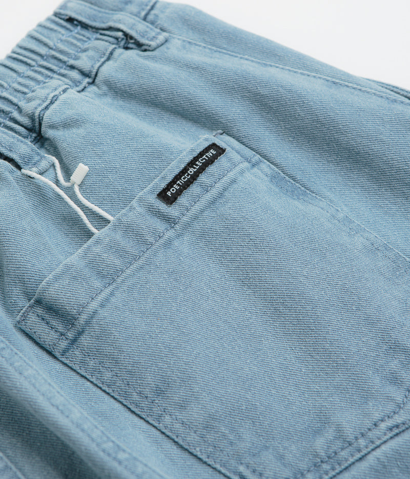 Poetic Collective Denim Balloon Pants in Light Blue