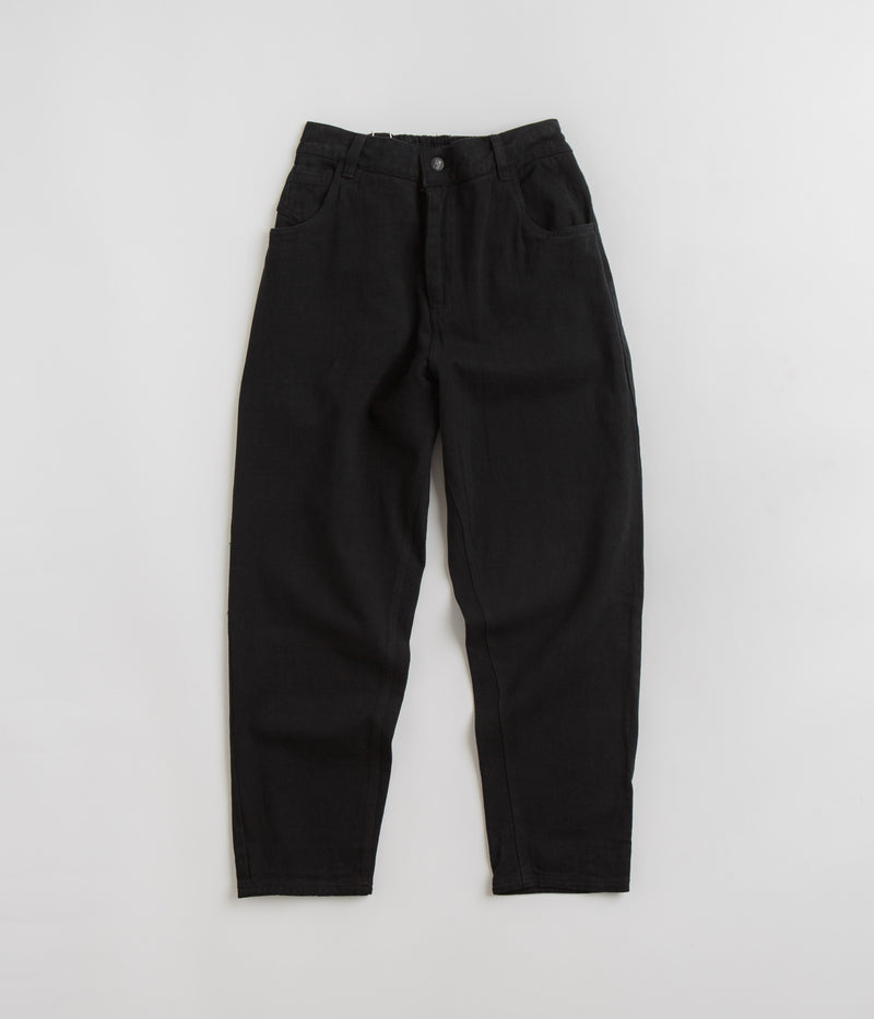 Poetic Collective Denim Tapered Pants in Black