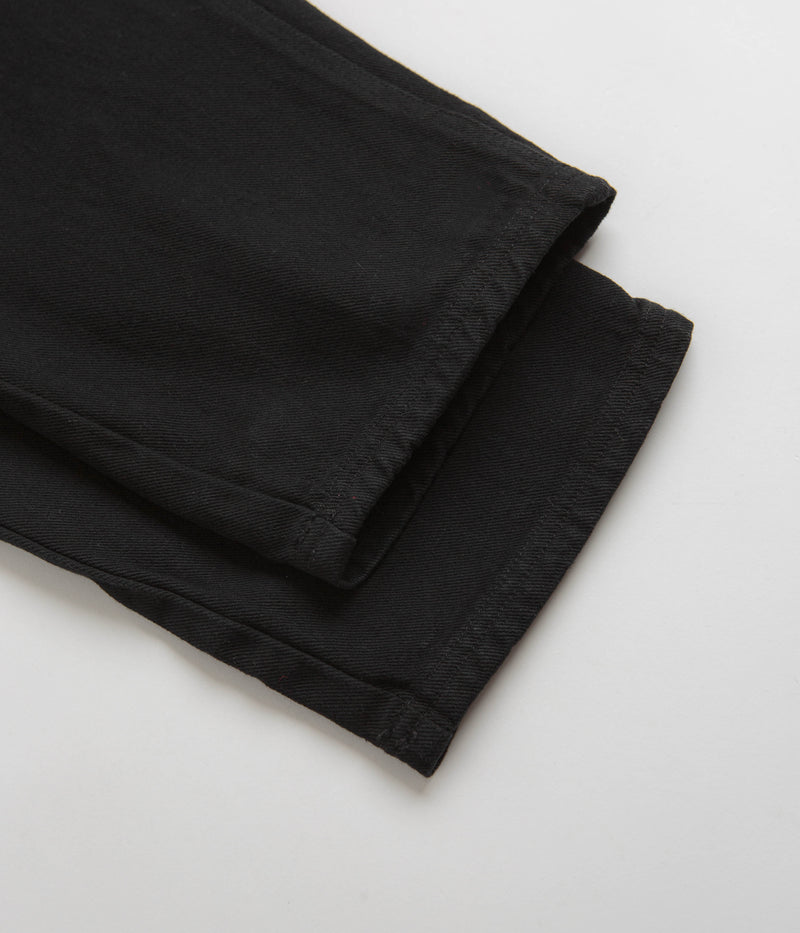 Poetic Collective Denim Tapered Pants in Black