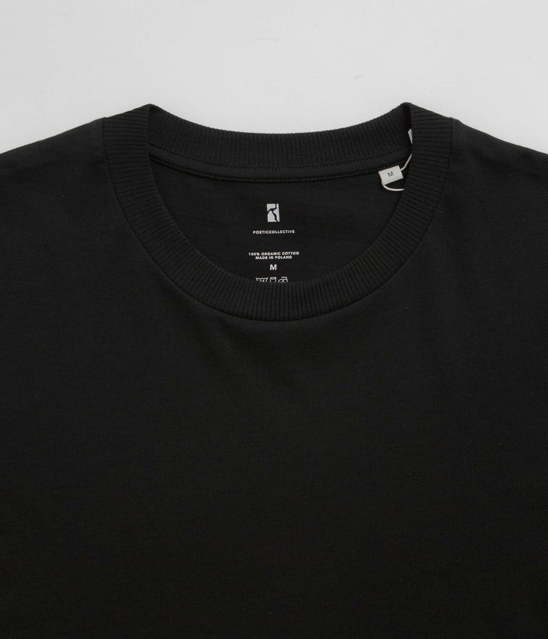 Poetic Collective Extreme Poetry Club T-Shirt in Black