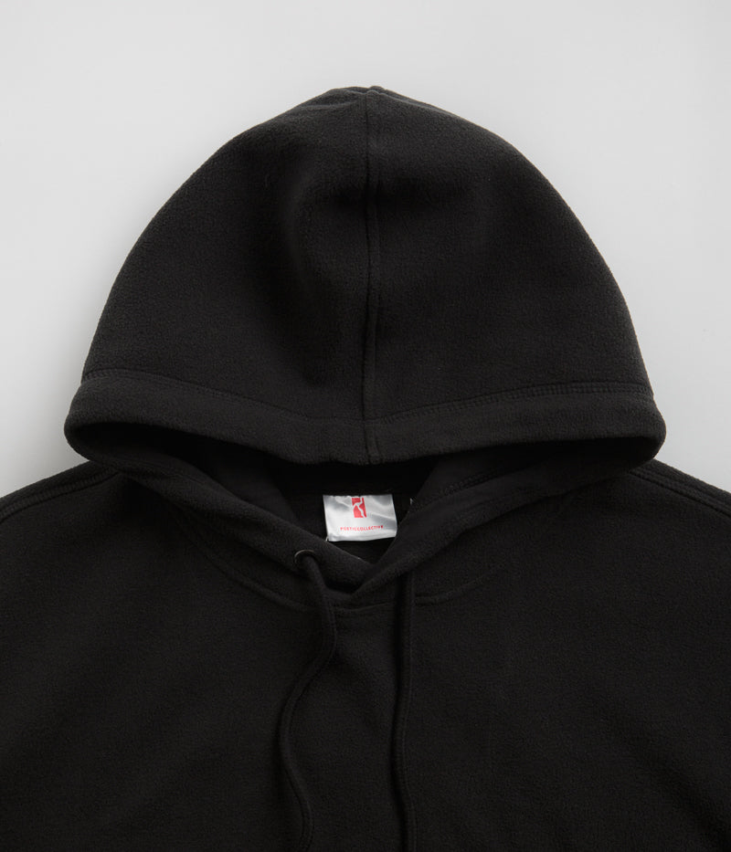 Poetic Collective Fleece Hoodie in Black