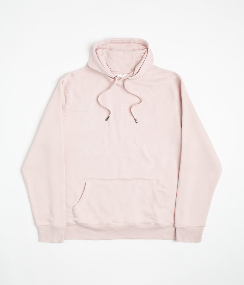Poetic Collective Logo Cutout Hoodie in Pink