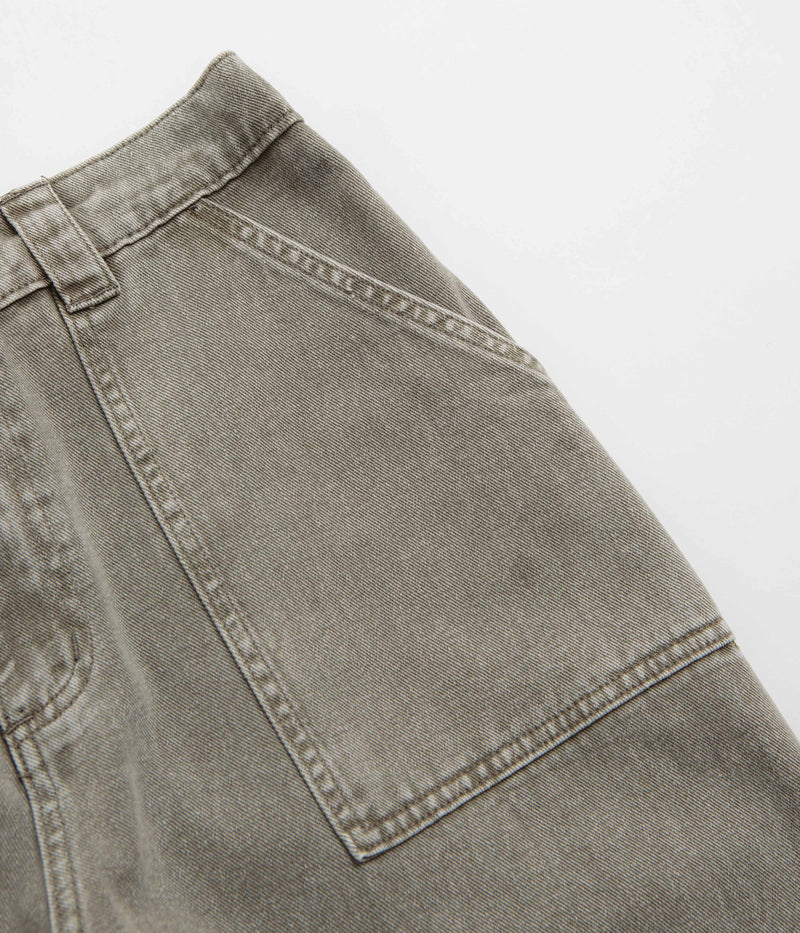 Poetic Collective Painter Pants in Grey Washed Denim