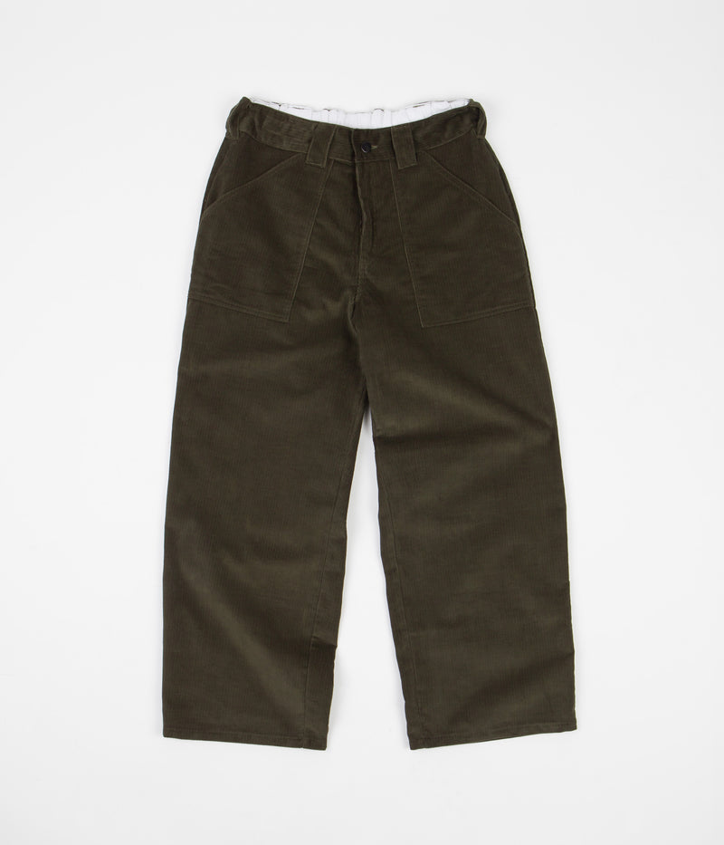 Poetic Collective Painter Pants in Olive Corduroy