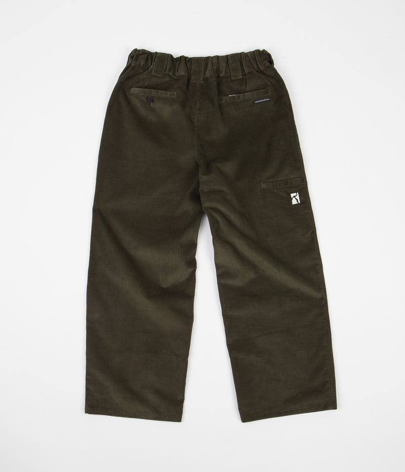 Poetic Collective Painter Pants in Olive Corduroy