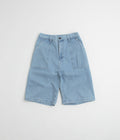 Poetic Collective Painter Shorts in Light Denim