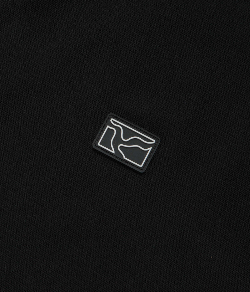 Poetic Collective Rubber Patch T-Shirt in Black