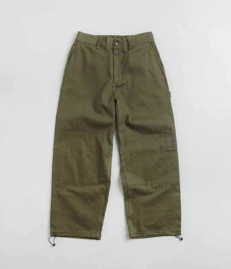 Poetic Collective Sculptor OTD Pants in Olive Green
