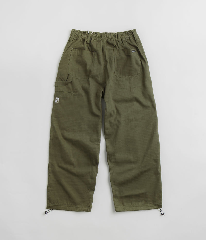 Poetic Collective Sculptor OTD Pants in Olive Green