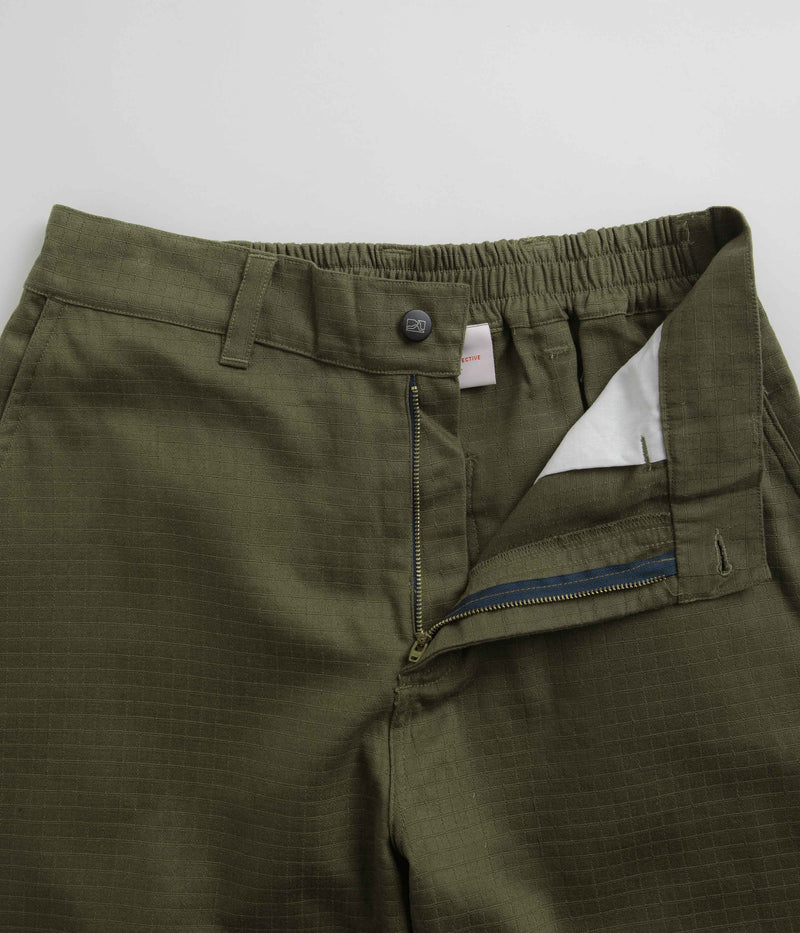 Poetic Collective Sculptor OTD Pants in Olive Green