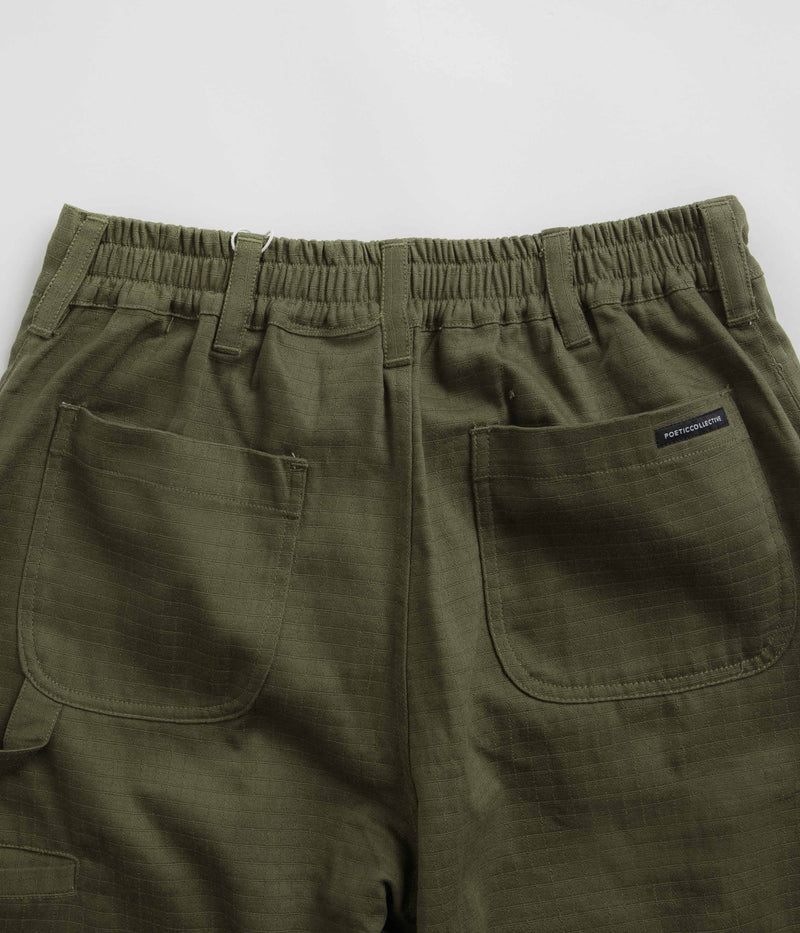 Poetic Collective Sculptor OTD Pants in Olive Green