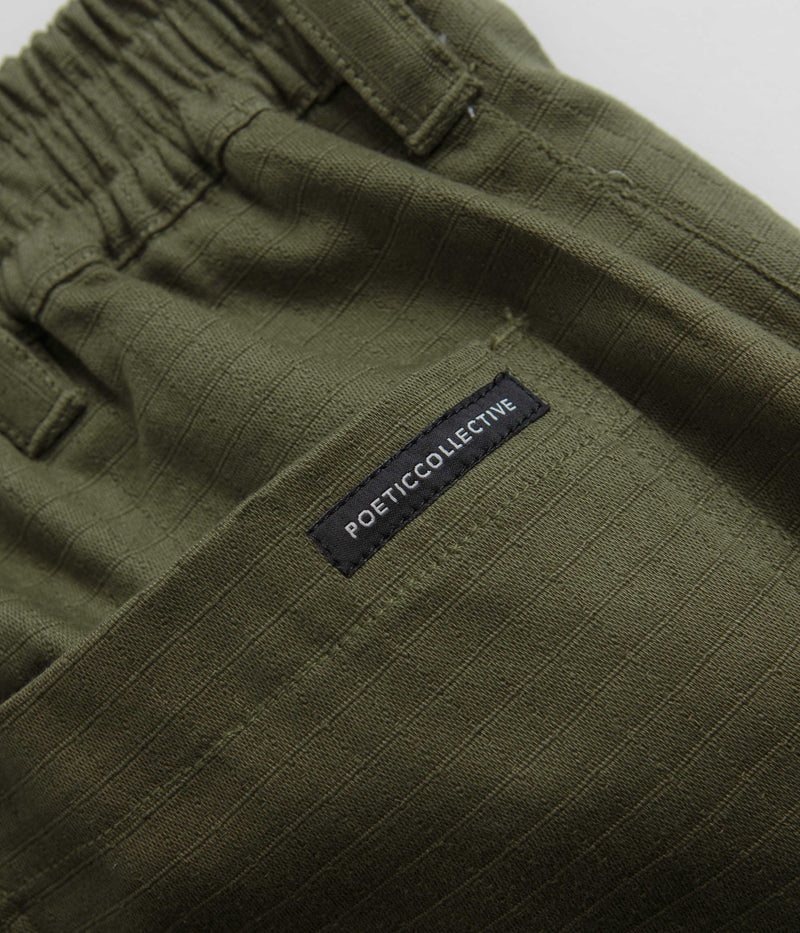 Poetic Collective Sculptor OTD Pants in Olive Green