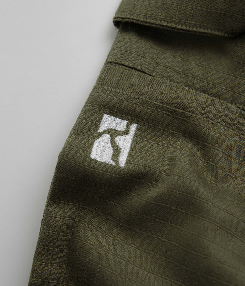 Poetic Collective Sculptor OTD Pants in Olive Green