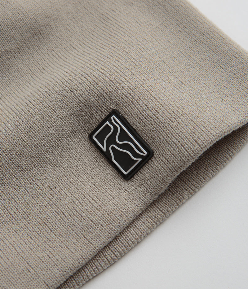 Poetic Collective Skull Beanie in Beige