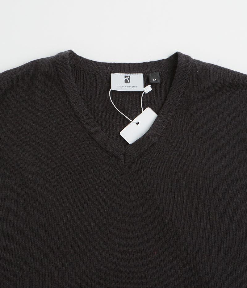 Poetic Collective Slipover Vest in Black