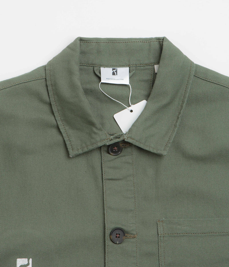 Poetic Collective Worker Jacket in Green