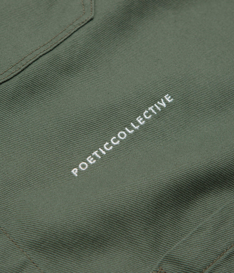 Poetic Collective Worker Jacket in Green