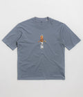 Poetic Collective World T-Shirt in Mineral Grey