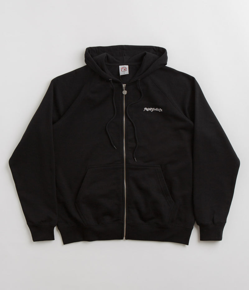 Polar 12 Faces Default Zip Hoodie in Black