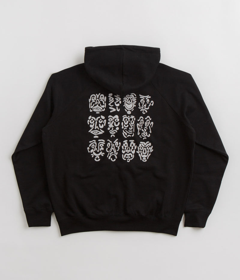 Polar 12 Faces Default Zip Hoodie in Black