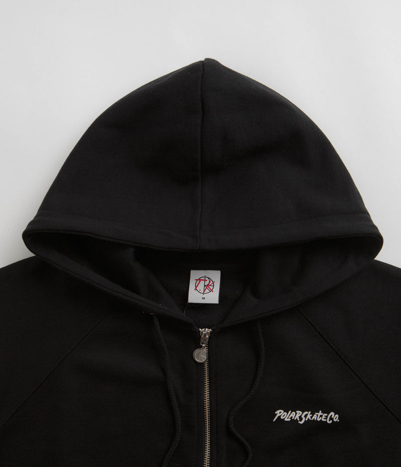 Polar 12 Faces Default Zip Hoodie in Black
