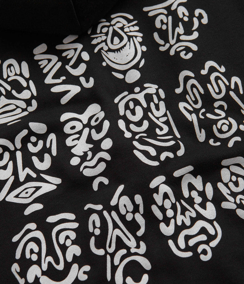 Polar 12 Faces Default Zip Hoodie in Black