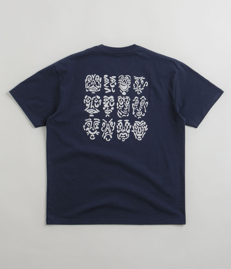 Polar 12 Faces T-Shirt in Dark Blue