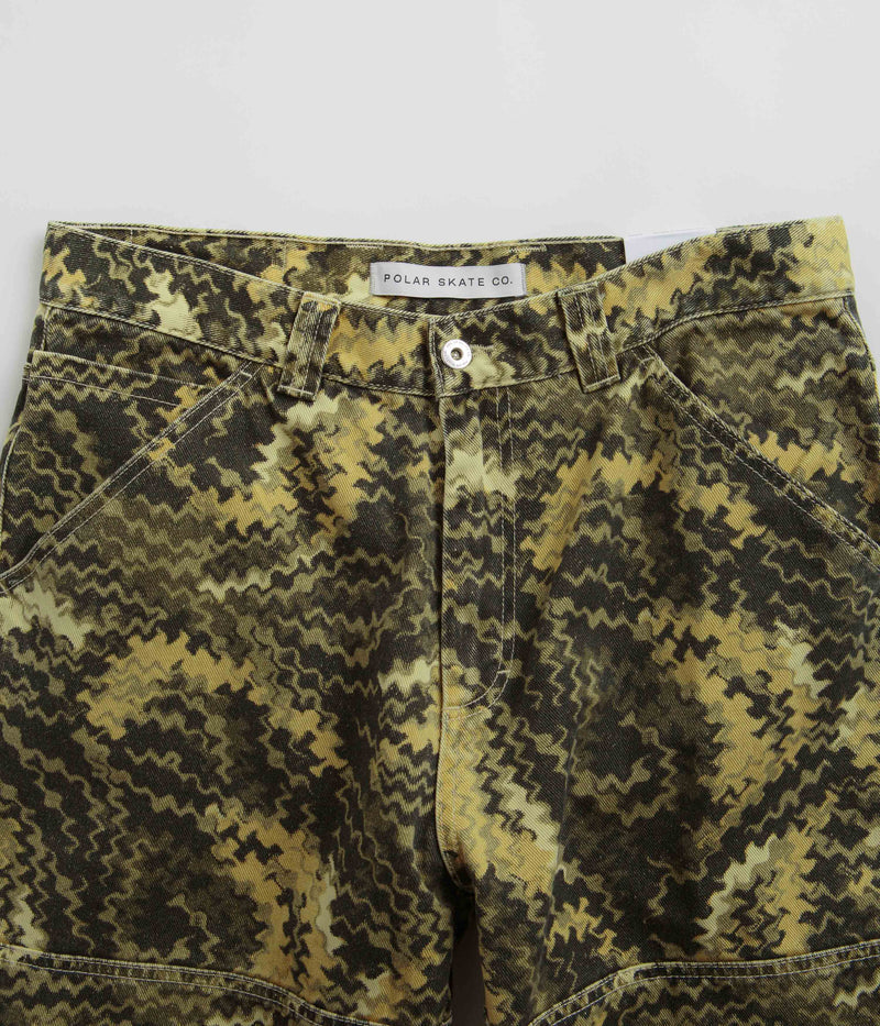 Polar 93 Camo Work Pants in Green