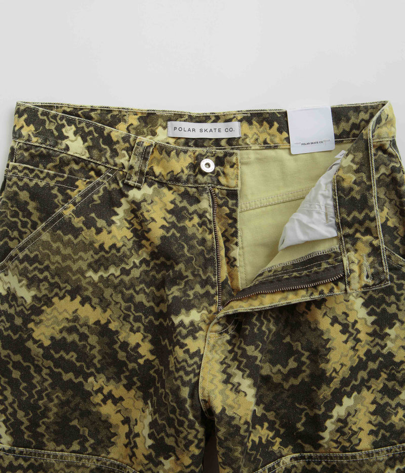 Polar 93 Camo Work Pants in Green