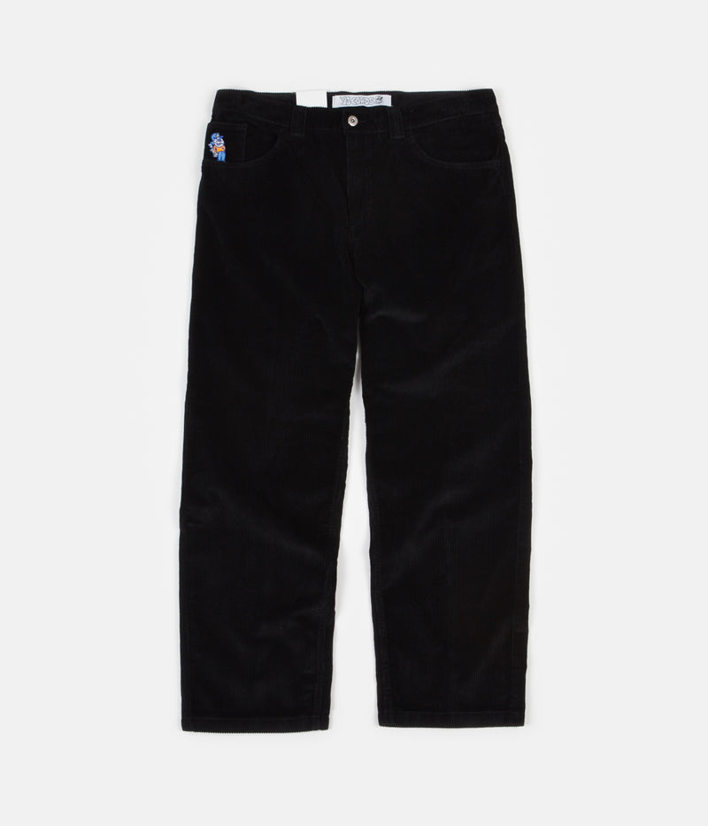 Polar 93 Cord Trousers in Black