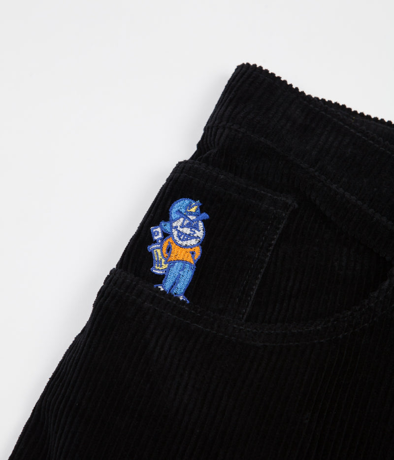 Polar 93 Cord Trousers in Black