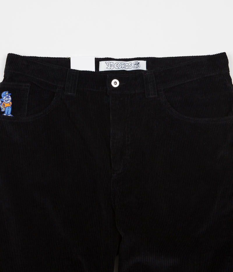 Polar 93 Cord Trousers in Black