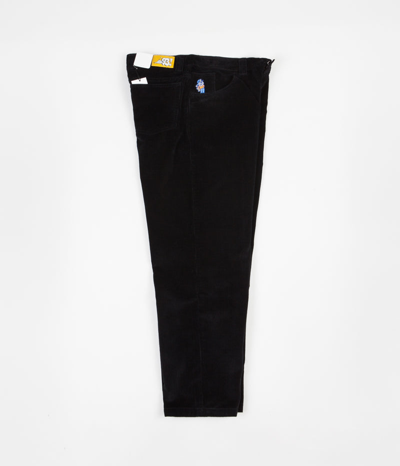 Polar 93 Cord Trousers in Black
