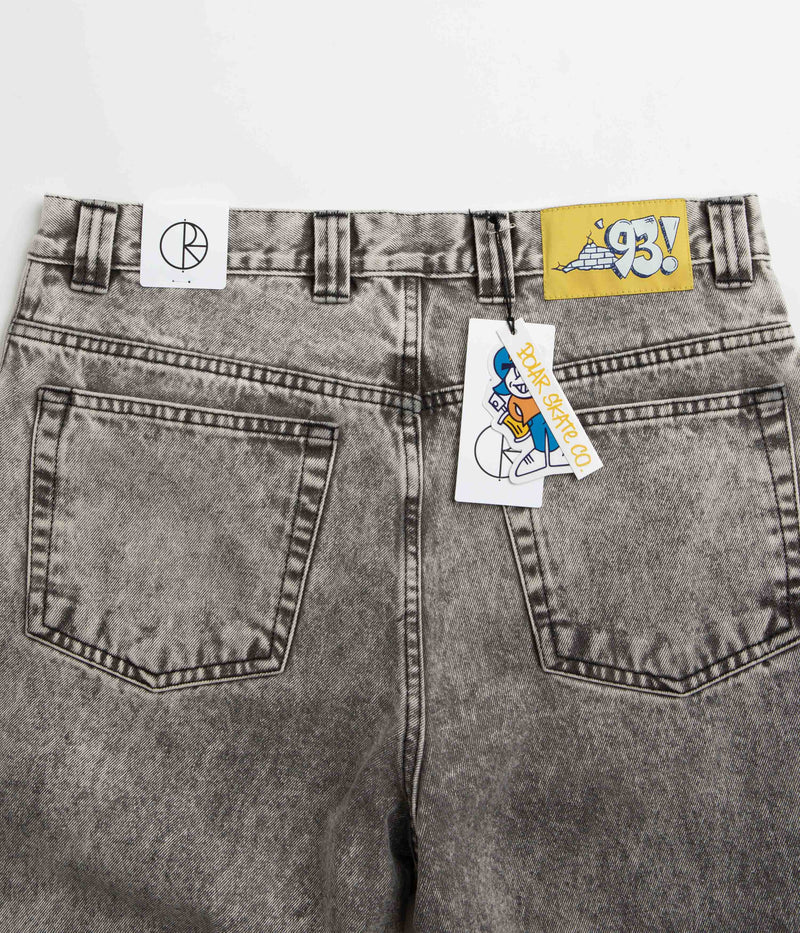 Polar 93 Denim Jeans in Acid Black
