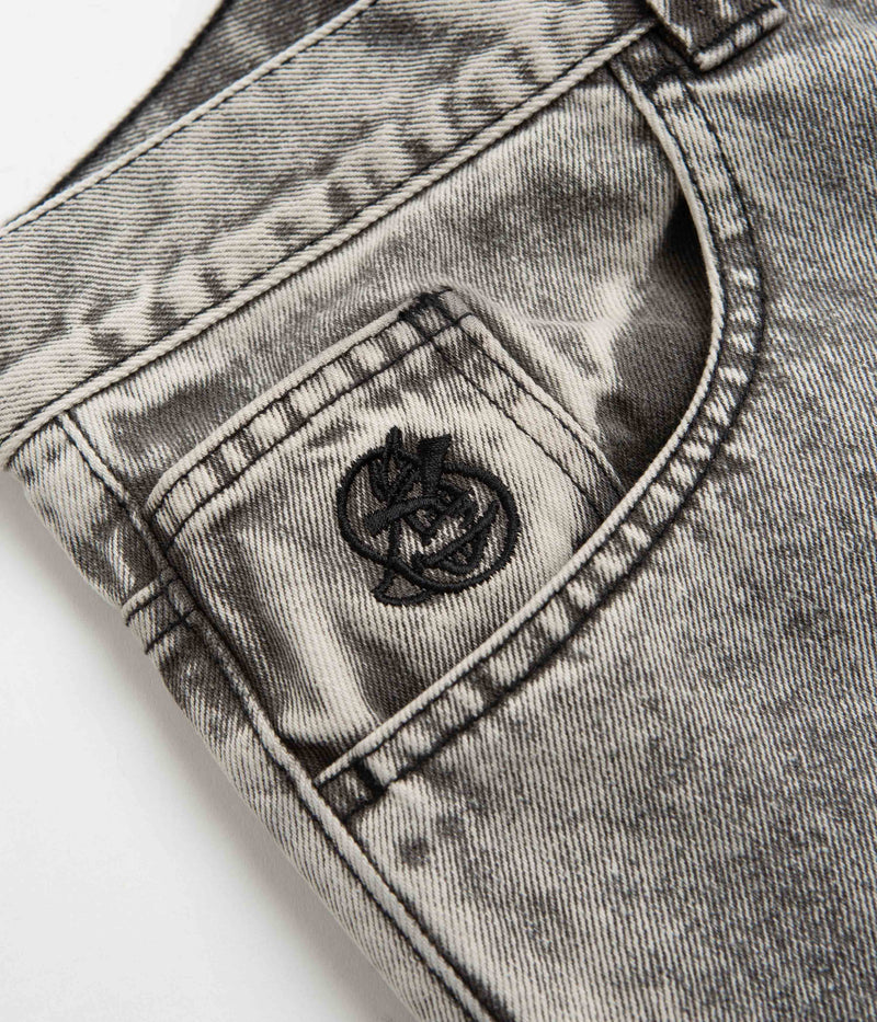 Polar 93 Denim Jeans in Acid Black
