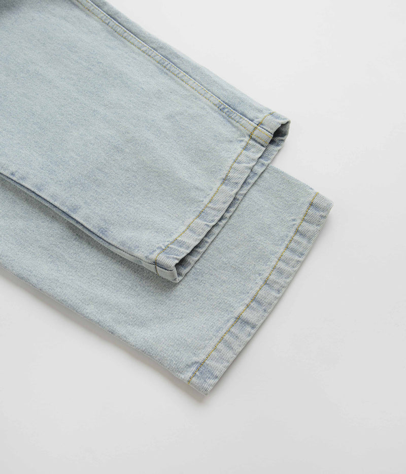 Polar 93 Denim Jeans in Light Blue and Yellow / Yellow