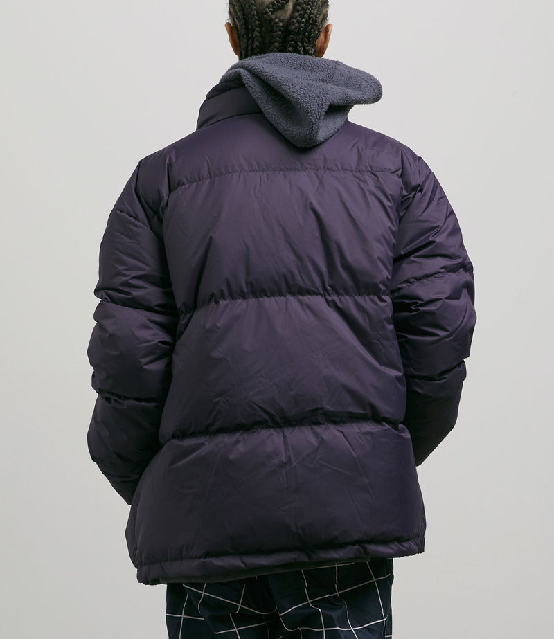 Polar Basic Puffer Jacket in Dark Violet