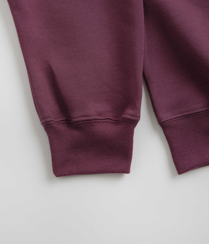 Polar Beautiful Horses Dave Hoodie in Plum