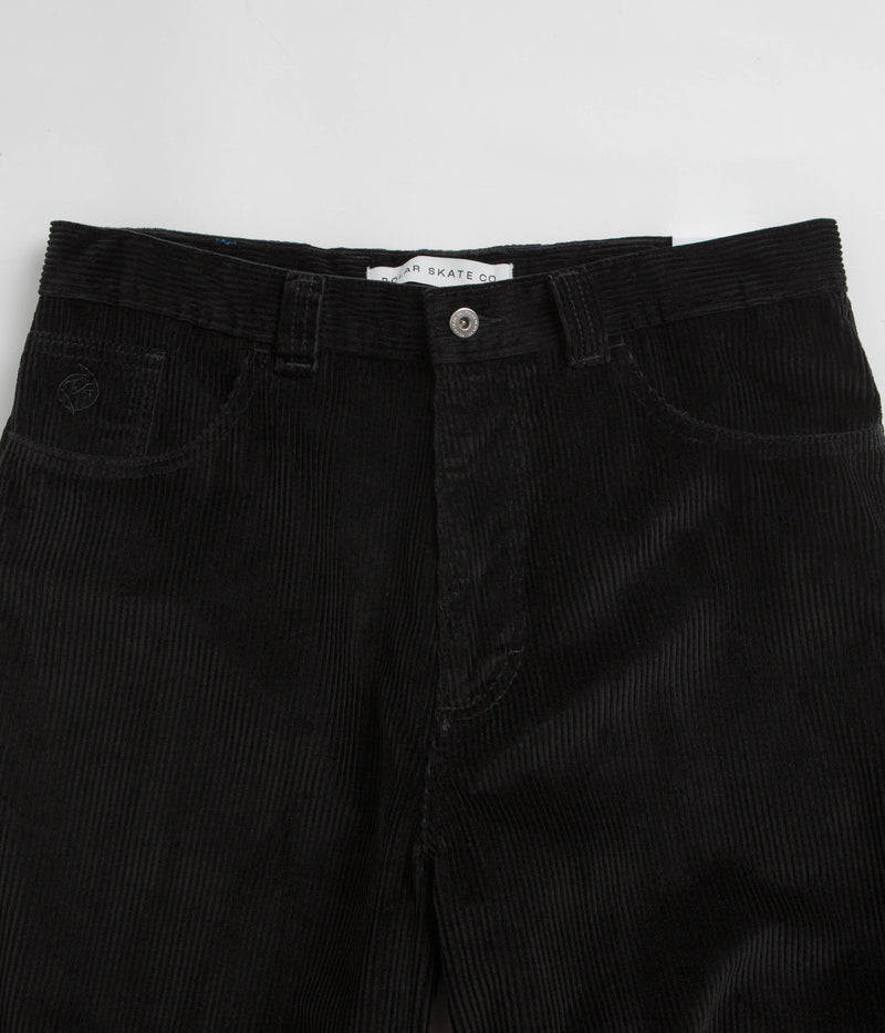 Polar Big Boy Cord Pants in Black