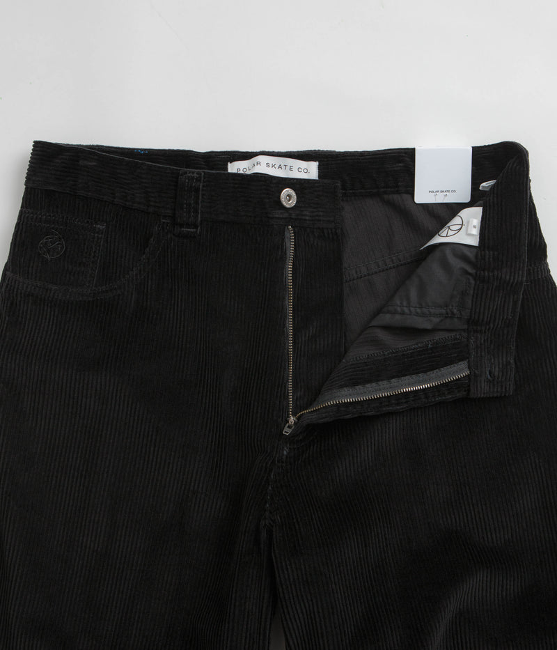 Polar Big Boy Cord Pants in Black