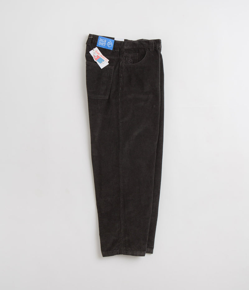 Polar Big Boy Cord Pants in Dirty Black
