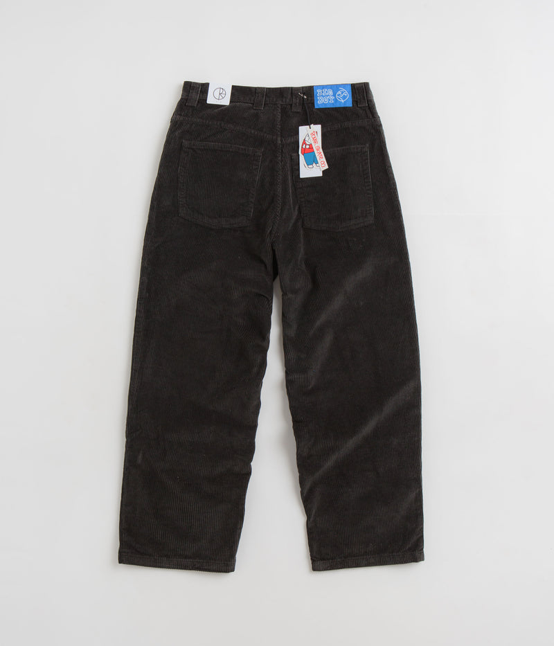 Polar Big Boy Cord Pants in Dirty Black
