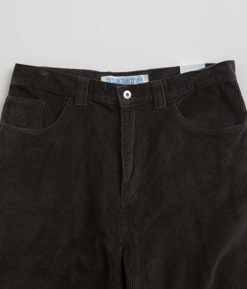 Polar Big Boy Cord Pants in Dirty Black