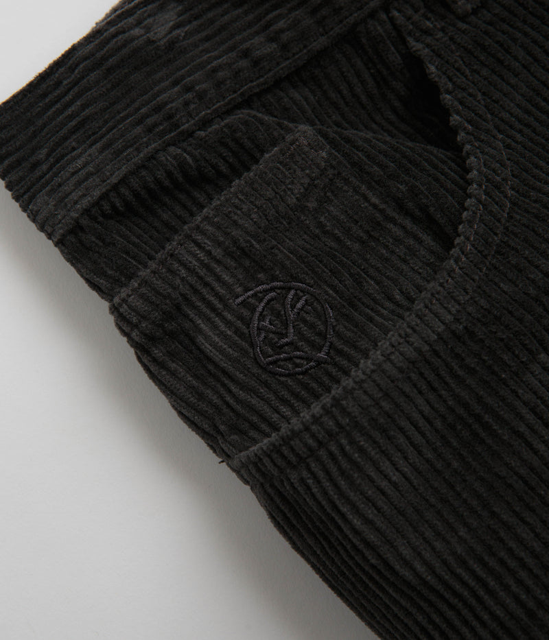 Polar Big Boy Cord Pants in Dirty Black