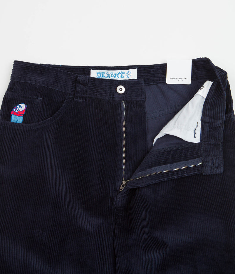Polar Big Boy Cord Pants in Navy