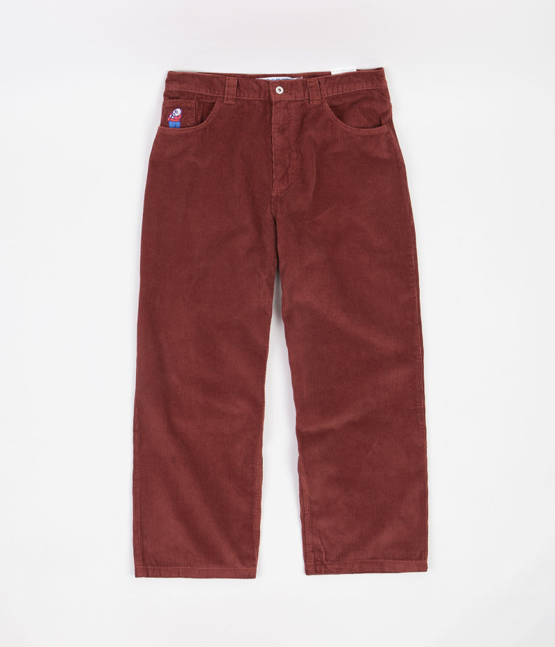Polar Big Boy Cord Pants in Rust
