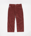 Polar Big Boy Cord Pants in Rust
